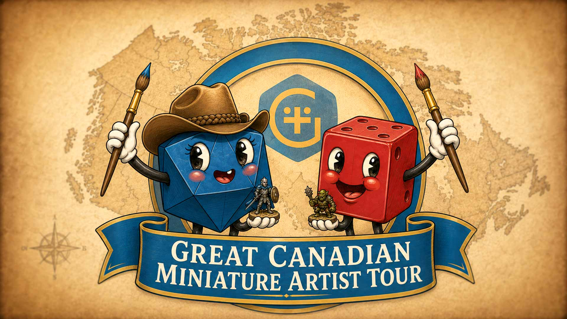No-Gamer-Left-Behind-Event-Great-Canadian-Miniature-Artrist-Tour-Hat-Community-Project